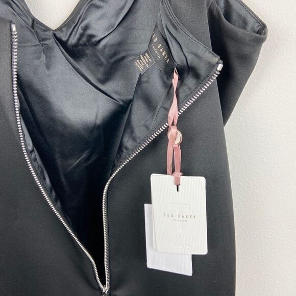 Ted Baker Embellished Strap Bodycon Dress - Picture 7 of 8